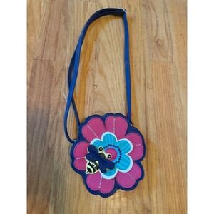 Lily Bloom Kids Flower Bumblebee Crossbody Bag Blue Pink Floral Purse